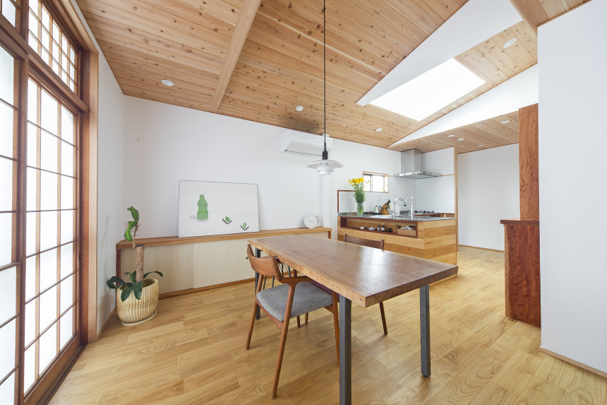 【和モダンフルリノベ】和の設えが落ち着く一戸建てリノベ 