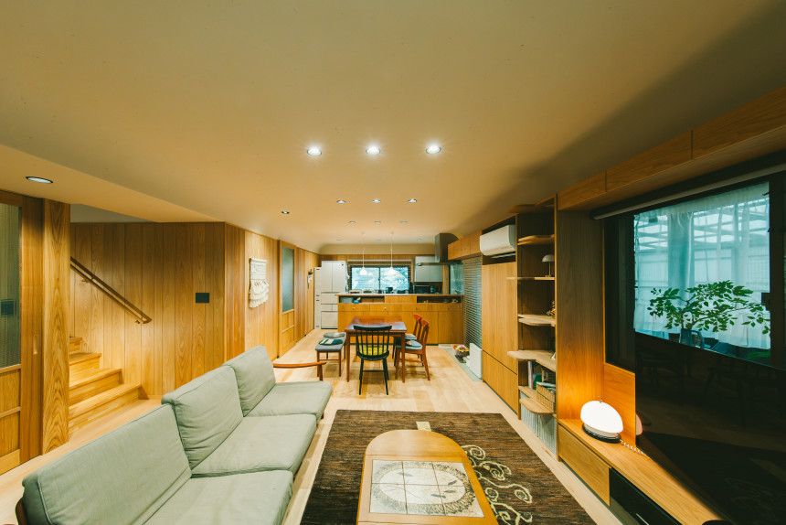 猫と健康と安心の1階完結型リノベ RecoveryHouse 